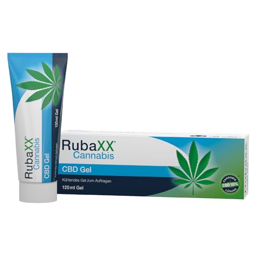 RubaXX Cannabis CBD Gel mit Menthol & Minzöl