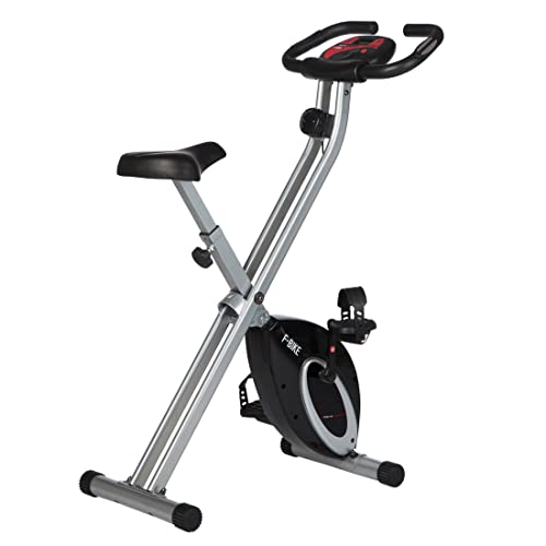 Ultrasport F-Bike, faltbarer Heimtrainer - besonders platzsparend, ideal für Alt und Jung.