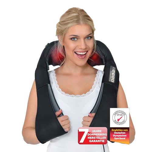 Nackenmassagegerät DONNERBERG® mit Wärme 7 Stufen