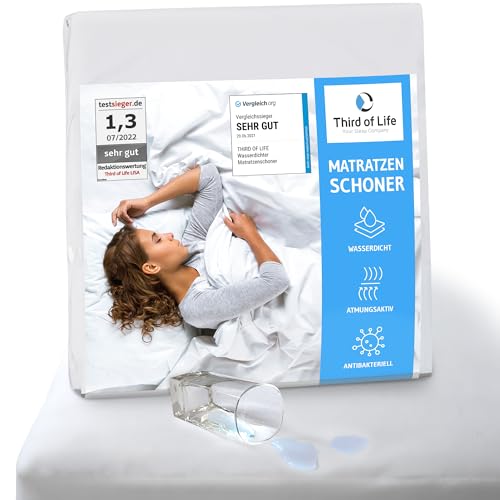 Wasserdichter und atmungsaktiver Anti-Milben Matratzenschutz