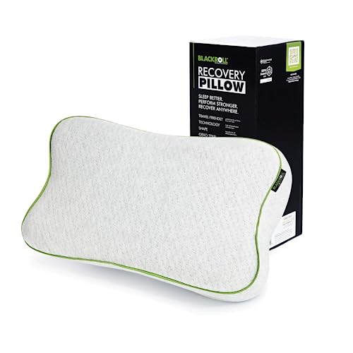 Orthopädisches Kissen für erholsamen Schlaf, BLACKROLL® Recovery Pillow (50 x 30 cm),