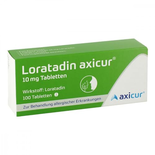 Loratadin axicur 10 mg Tabletten, 100 St