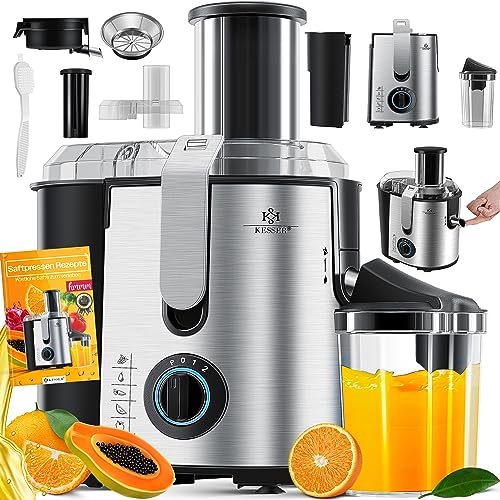 KESSER® Entsafter für Obst und Gemüse aus Edelstahl