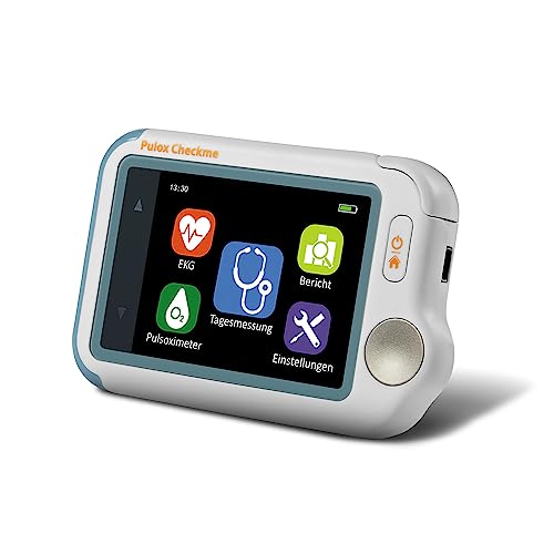 Pulox by Viatom Checkme Lite Tragbarer Vitalcheck EKG Monitor mit Pulsoximeter