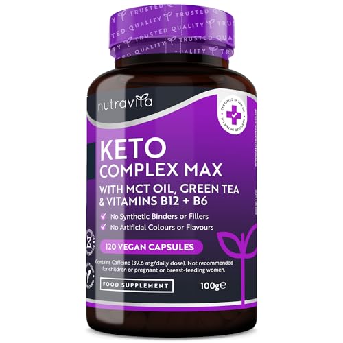 Keto Komplex Max - Geeignet zur Keto-Diät - 120 Kapseln