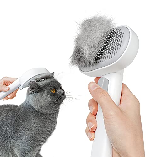 Katzenbürste Kurzhaar, Aumuca Katzenbürste Hundebürste Langhaar, Haustier Bürsten