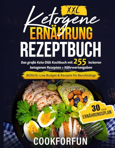 Ketogene Ernährung Rezeptbuch XXL