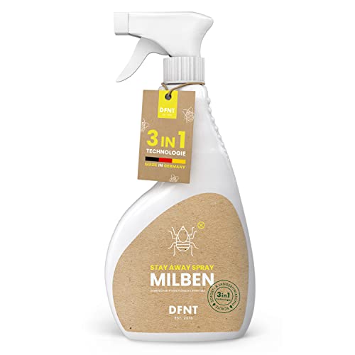 DFNT Milbenspray für Matratzen 500 ml - Effektives Anti Milben Spray