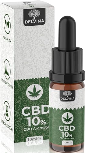 CBD Öl 10% Vollspektrum Gold - Premium Hanföl