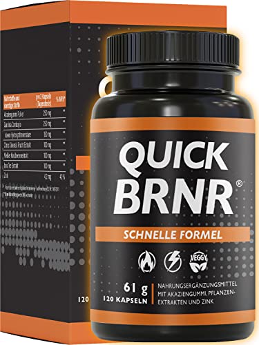 BRNR QUICK | Stoffwechsel-Rezeptur mit Zink, 120 Kapseln
