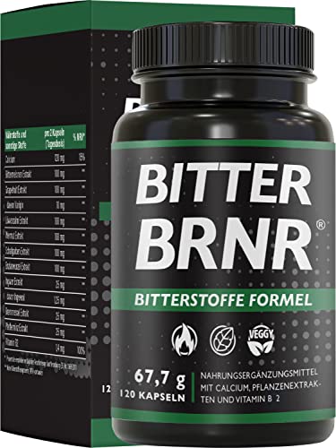 BRNR Bitterstoffe Formel und Stoffwechsel Komplex mit Vitamin B2