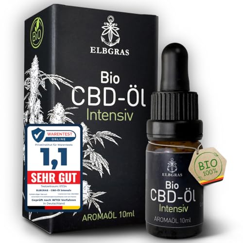 Bio CBD Öl 30% - Elbgras - Deutsches Bioprodukt