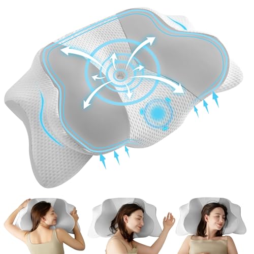 Antischnarchkissen | Uniency Orthopädisches Kissen mit Memory Foam