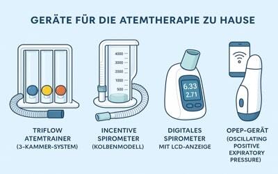 Atemtherapiegeräte für Zuhause