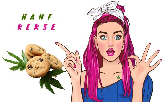 Hanfkekse mit CBD