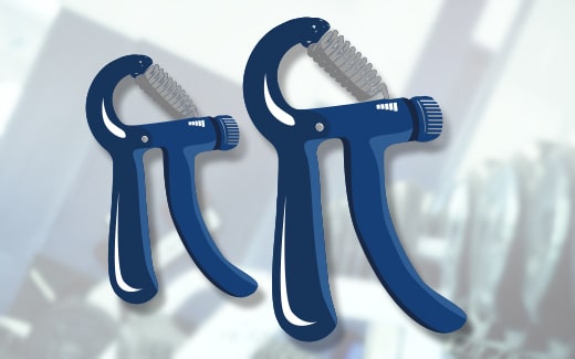 Federgriff Handtrainer stärkt Muskeln