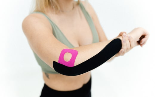 Kinesiologische Tapes – Therapieunterstützend